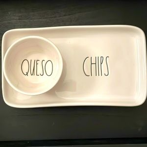 Rae Dunn chips and Queso bowl. Individual size.